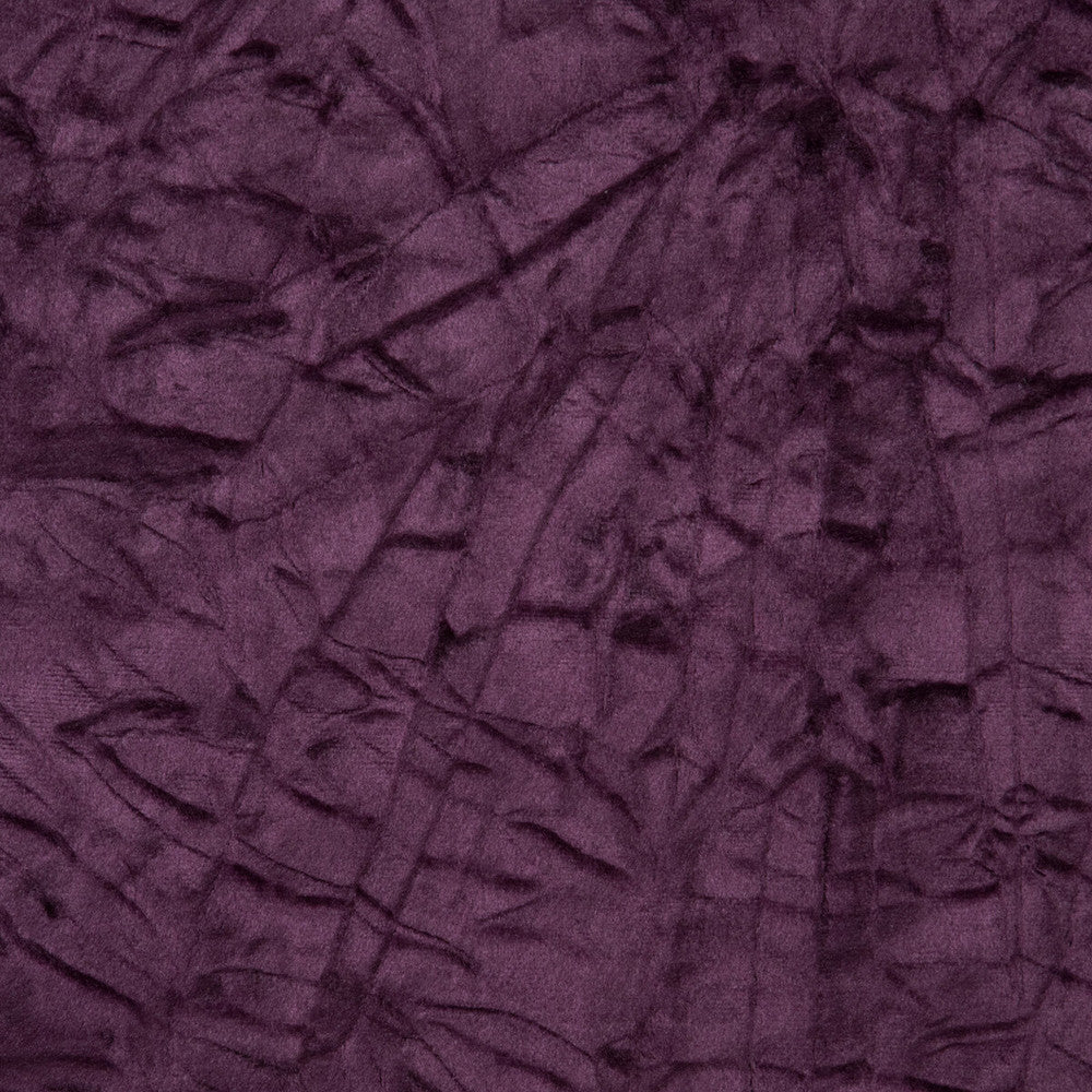 Sylvana Aubergine by Clarke And Clarke Designer Fabric CLARKE & CLARKE LUSTRO POLYESTER - 100% China HEAVY Horizontal: 0 and Vertical: 0 55 - Swanky Fabrics -