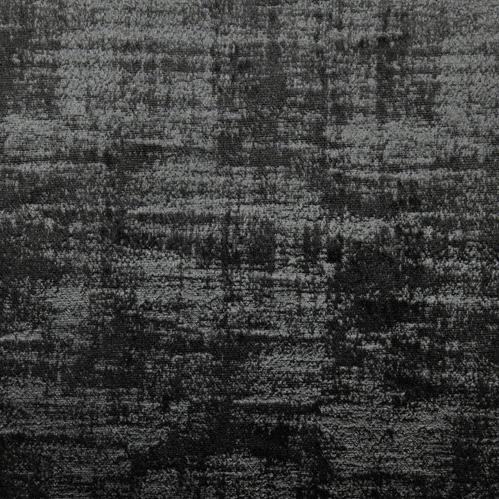 Alessia Jet by Clarke And Clarke Designer Fabric CLARKE & CLARKE LUSTRO POLYESTER - 100% China HEAVY Horizontal: 19.49 and Vertical: 19.69 55 - Swanky Fabrics -