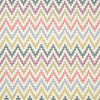 Clarke And Clarke Fabric Klaudia Indigo/Cranberry