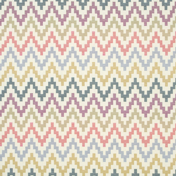 Klaudia Indigo/Cranberry by Clarke And Clarke Designer Fabric CLARKE & CLARKE WILDERNESS POLYESTER - 75%;COTTON - 25% India Horizontal: 3.35 and Vertical: 14.57 51 - Swanky Fabrics -