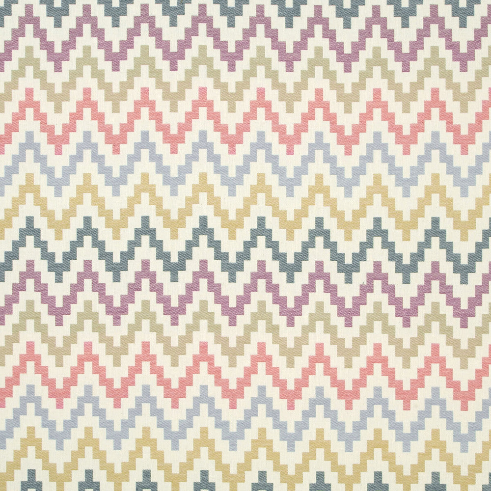 Klaudia Indigo/Cranberry by Clarke And Clarke Designer Fabric CLARKE & CLARKE WILDERNESS POLYESTER - 75%;COTTON - 25% India Horizontal: 3.35 and Vertical: 14.57 51 - Swanky Fabrics -