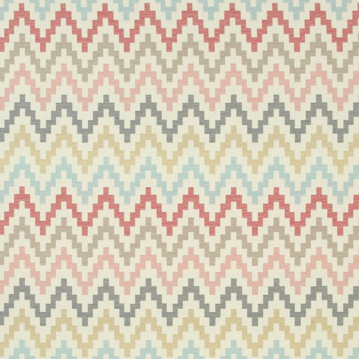 Klaudia Pastel by Clarke And Clarke Designer Fabric CLARKE & CLARKE WILDERNESS POLYESTER - 75%;COTTON - 25% India Horizontal: 3.35 and Vertical: 14.57 51 - Swanky Fabrics -