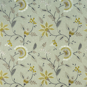 Clarke And Clarke Fabric Delamere Chartreuse