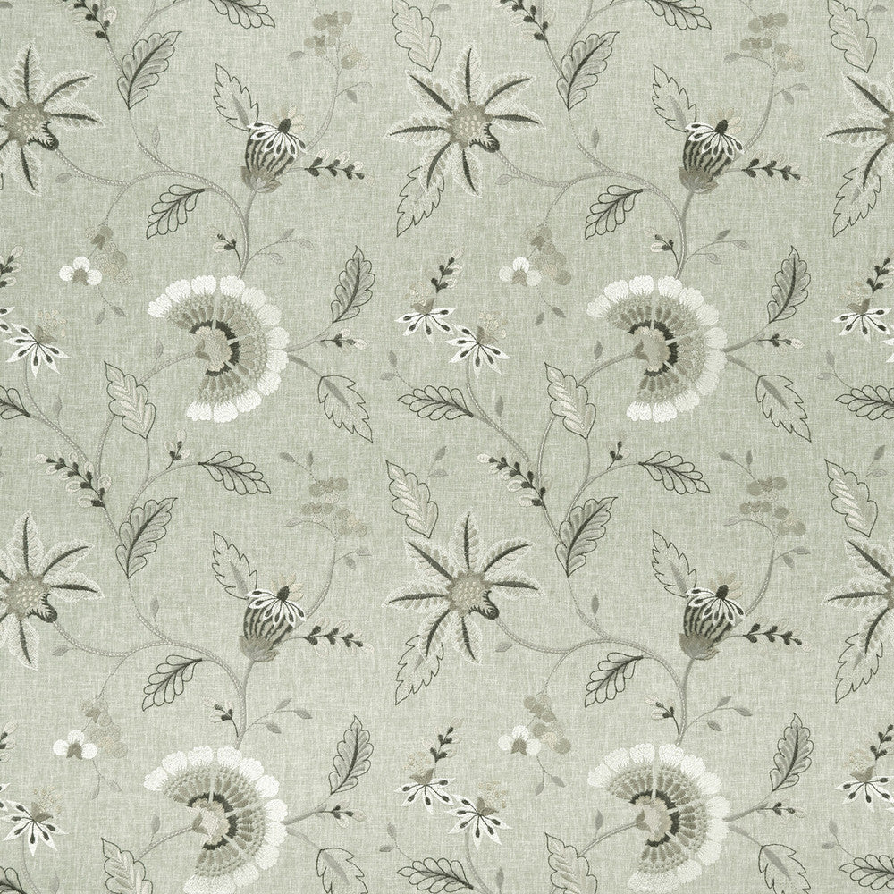 Delamere Natural by Clarke And Clarke Fabric Clarke And Clarke Fabric Delamere NaturalFabric CLARKE & CLARKE HALCYON POLYESTER - 52%;COTTON - 48% India </p><p>Repeat: H: 17.05, V: 18.9 54 - Fabric Carolina -