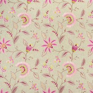 Clarke And Clarke Fabric Delamere Raspberry
