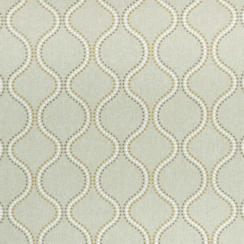 Layton Chartreuse by Clarke And Clarke Designer Fabric CLARKE & CLARKE HALCYON POLYESTER - 52%;COTTON - 48% India Horizontal: 8.5 and Vertical: 9.45 54 - Swanky Fabrics -