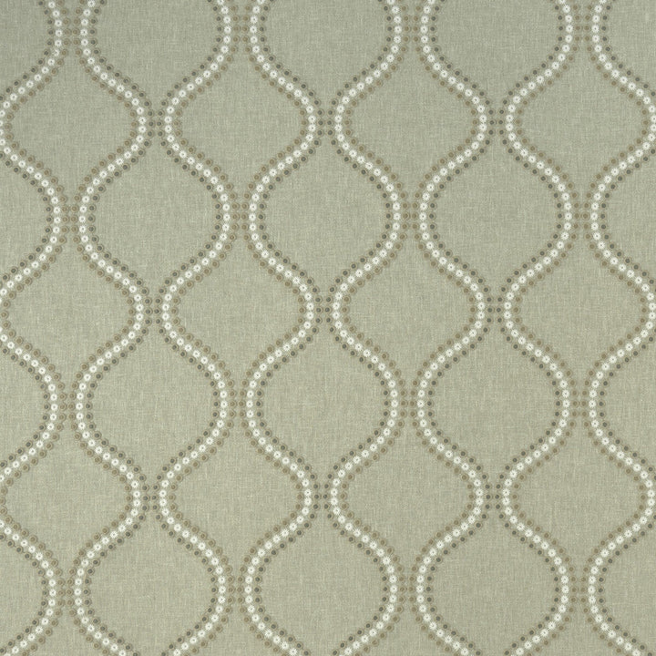 Layton Dove by Clarke And Clarke Designer Fabric CLARKE & CLARKE HALCYON POLYESTER - 52%;COTTON - 48% India Horizontal: 8.5 and Vertical: 9.45 54 - Swanky Fabrics -