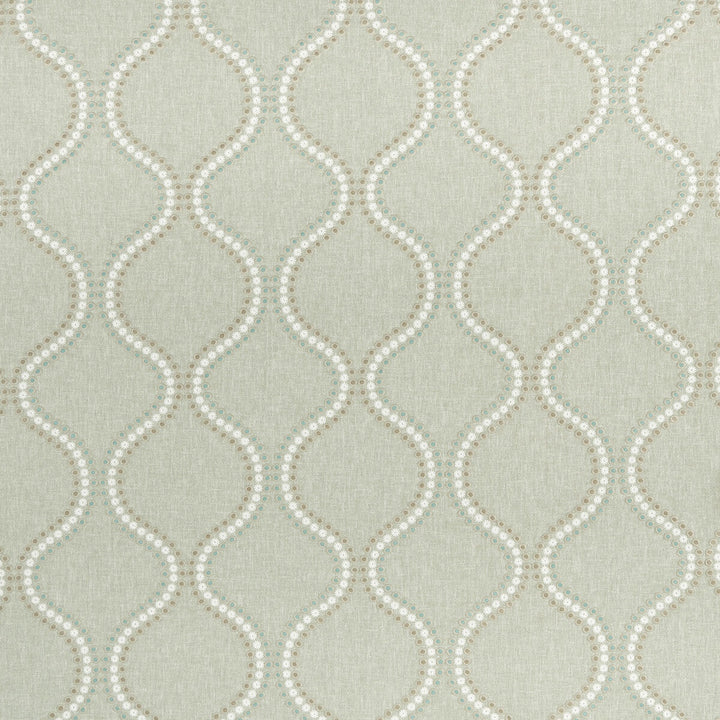 Layton Duckegg by Clarke And Clarke Fabric Clarke And Clarke Fabric Layton DuckeggFabric CLARKE & CLARKE HALCYON POLYESTER - 52%;COTTON - 48% India </p><p>Repeat: H: 8.5, V: 9.45 54 - Fabric Carolina -