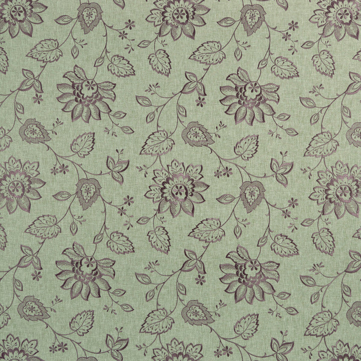 Liliana Heather by Clarke And Clarke Designer Fabric CLARKE & CLARKE HALCYON POLYESTER - 52%;COTTON - 48% India Horizontal: 17.05 and Vertical: 18.9 54 - Swanky Fabrics -