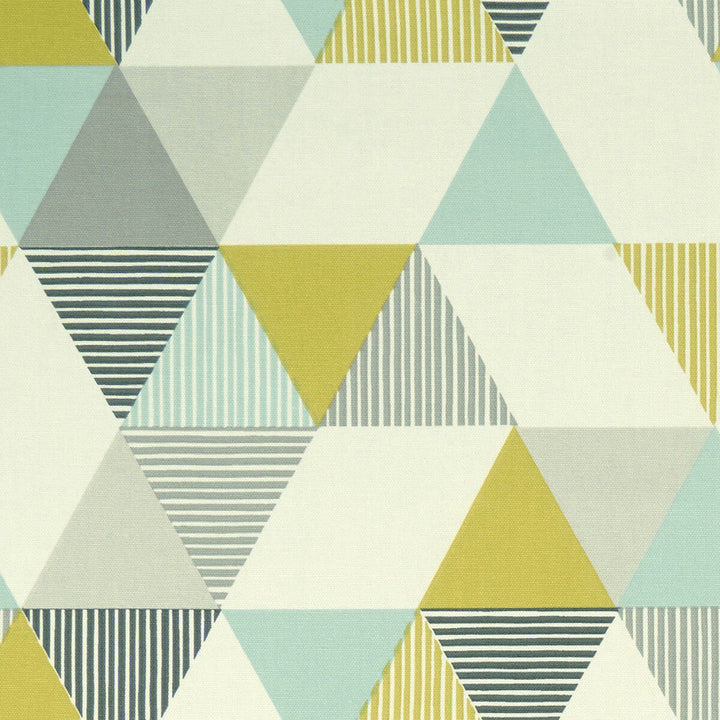 Brio Mineral by Clarke And Clarke Designer Fabric CLARKE & CLARKE GRAPHICA COTTON - 100% Turkey MEDIUM Horizontal: 13.78 and Vertical: 12.6 54 - Swanky Fabrics -