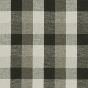 Clarke And Clarke Fabric Austin Check Charcoal