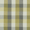 Clarke And Clarke Fabric Austin Check Citron/Natural