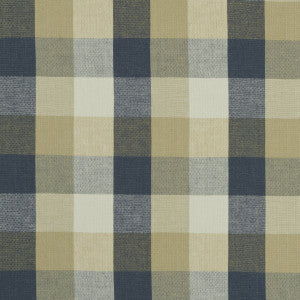 Clarke And Clarke Fabric Austin Check Midnight