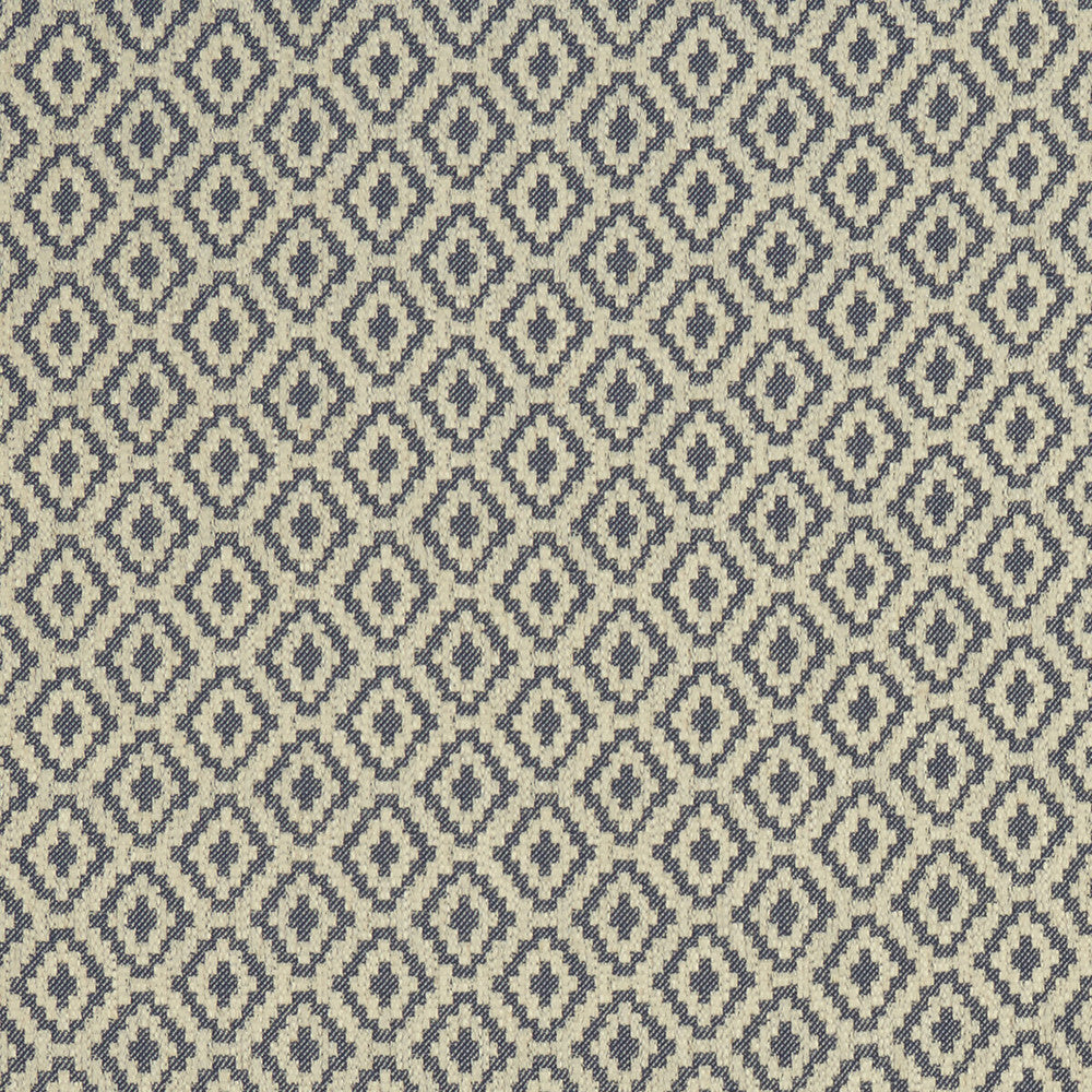 Keaton Midnight by Clarke And Clarke Designer Fabric CLARKE & CLARKE CASTLE GARDEN COTTON - 62%;VISCOSE - 28%;LINEN - 7%;POLYESTER - 3% Turkey MEDIUM Horizontal: 2.36 and Vertical: 1.77 54 - Swanky Fabrics -