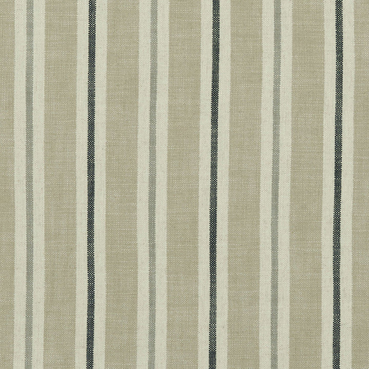 Sackville Stripe Natural by Clarke And Clarke Designer Fabric CLARKE & CLARKE CASTLE GARDEN VISCOSE - 80%;LINEN - 20% Turkey HEAVY Horizontal: 4.33 and Vertical: 0 54 - Swanky Fabrics -