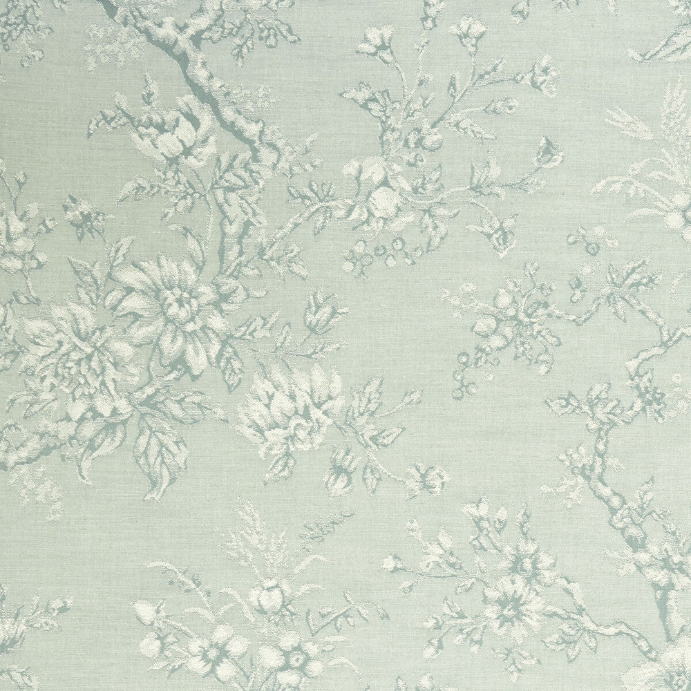 Simone Mineral by Clarke And Clarke Designer Fabric CLARKE & CLARKE CASTLE GARDEN VISCOSE - 51%;COTTON - 36%;LINEN - 13% Turkey MEDIUM Horizontal: 27.56 and Vertical: 28.74 54 - Swanky Fabrics -