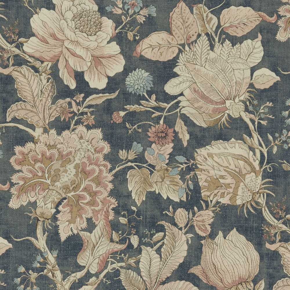 Sissinghurst Midnight/Spice by Clarke And Clarke Fabric Clarke And Clarke Fabric Sissinghurst Midnight/SpiceFabric CLARKE & CLARKE CASTLE GARDEN COTTON - 60%;LINEN - 40% Spain </p><p>Repeat: H: 36.02, V: 23.62 55 - Fabric Carolina -