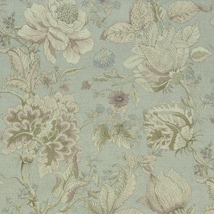 Clarke And Clarke Fabric Sissinghurst Mineral/Blush
