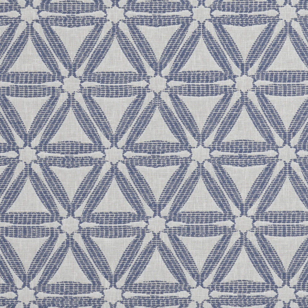 Delta Ink by Clarke And Clarke Designer Fabric CLARKE & CLARKE DELTA COTTON - 67%;POLYESTER - 33% India - Horizontal: 4.33 and Vertical: 7.48 54 - Swanky Fabrics -