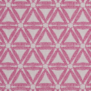 Clarke And Clarke Fabric Delta Raspberry