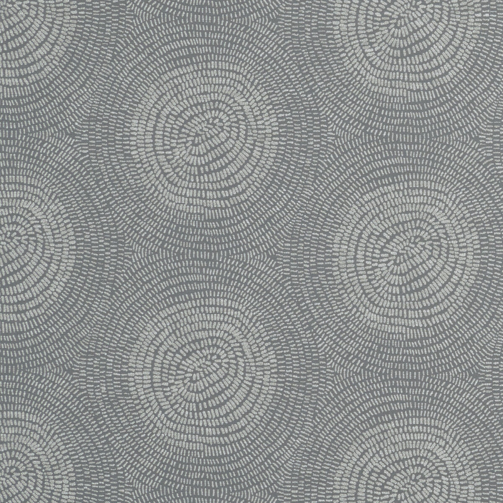 Logs Pewter by Clarke And Clarke Designer Fabric CLARKE & CLARKE ORGANICS POLYESTER - 72%;COTTON - 28% India Horizontal: 13.58 and Vertical: 7.48 54 - Swanky Fabrics -
