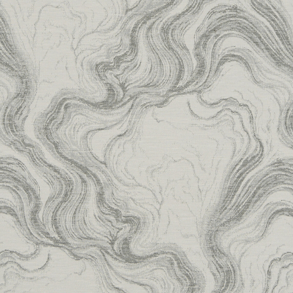 Marble Silver by Clarke And Clarke Designer Fabric CLARKE & CLARKE ORGANICS POLYESTER - 72%;COTTON - 28% India - Horizontal: 13.58 and Vertical: 14.37 54 - Swanky Fabrics -