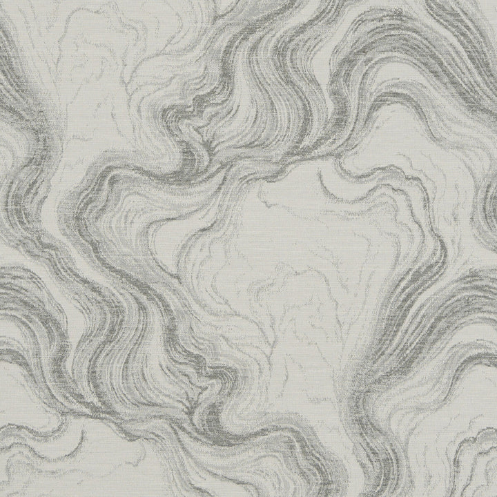 Marble Silver by Clarke And Clarke Designer Fabric CLARKE & CLARKE ORGANICS POLYESTER - 72%;COTTON - 28% India - Horizontal: 13.58 and Vertical: 14.37 54 - Swanky Fabrics -