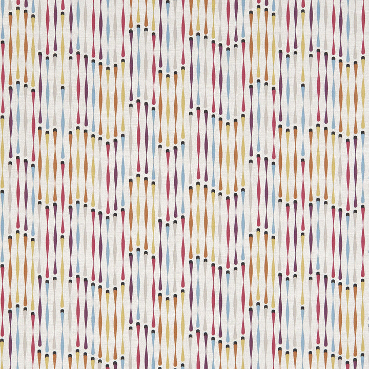 Cassandra Summer by Clarke And Clarke Designer Fabric CLARKE & CLARKE OCTAVIA COTTON - 100% Turkey MEDIUM Horizontal: 13.5 and Vertical: 12.6 54 - Swanky Fabrics -