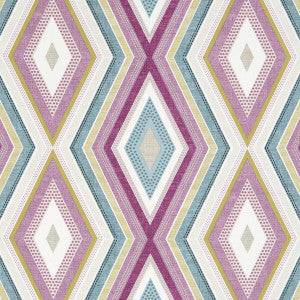 Clarke And Clarke Fabric Terrazzo Damson