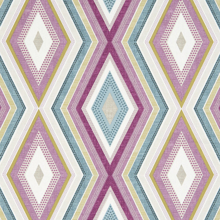 Terrazzo Damson by Clarke And Clarke Fabric Clarke And Clarke Fabric Terrazzo DamsonFabric CLARKE & CLARKE OCTAVIA COTTON - 100% Turkey </p><p>Repeat: H: 13.5, V: 12.6 54 - Fabric Carolina -