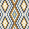 Clarke And Clarke Fabric Terrazzo Teal/Spice