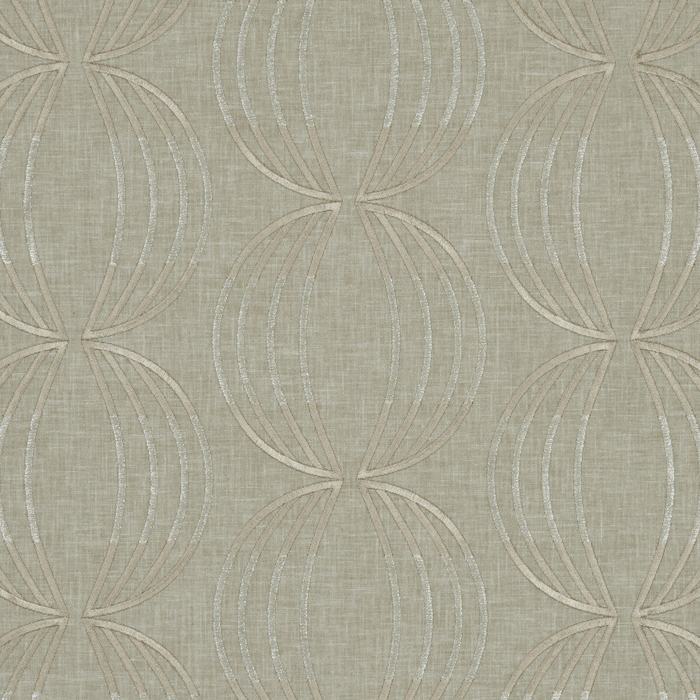 Carraway Linen by Clarke And Clarke Designer Fabric CLARKE & CLARKE LUSSO POLYESTER - 52%;COTTON - 48% India Horizontal: 12.68 and Vertical: 6.3 54 - Swanky Fabrics -
