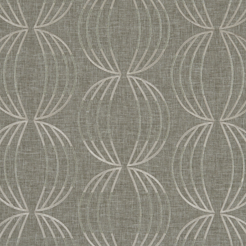 Carraway Mocha by Clarke And Clarke Designer Fabric CLARKE & CLARKE LUSSO POLYESTER - 52%;COTTON - 48% India - Horizontal: 12.68 and Vertical: 6.3 54 - Swanky Fabrics -