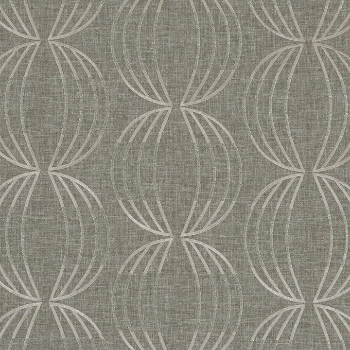 Carraway Mocha by Clarke And Clarke Designer Fabric CLARKE & CLARKE LUSSO POLYESTER - 52%;COTTON - 48% India Horizontal: 12.68 and Vertical: 6.3 54 - Swanky Fabrics -