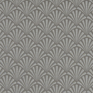 Clarke And Clarke Fabric Chrysler Charcoal