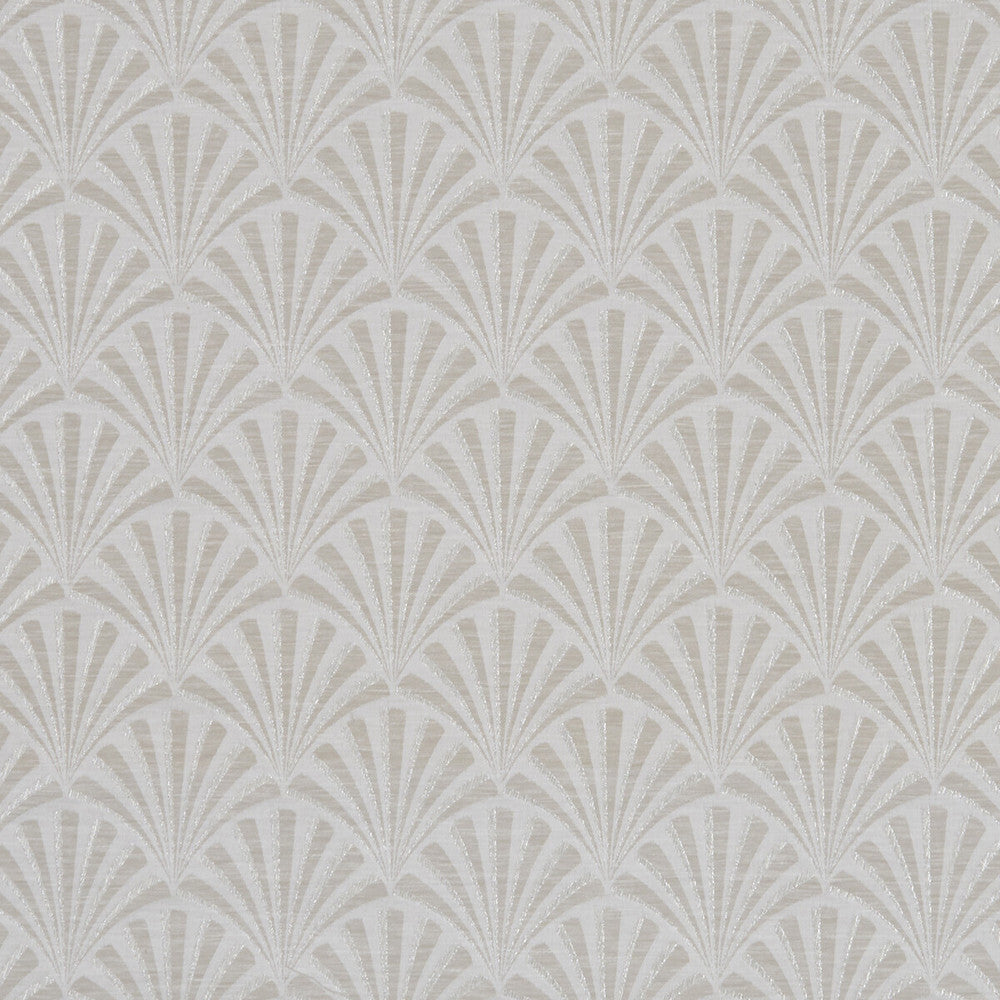 Chrysler Ivory by Clarke And Clarke Designer Fabric CLARKE & CLARKE LUSSO POLYESTER - 74%;COTTON - 26% India Horizontal: 3.125 and Vertical: 3.125 54 - Swanky Fabrics -
