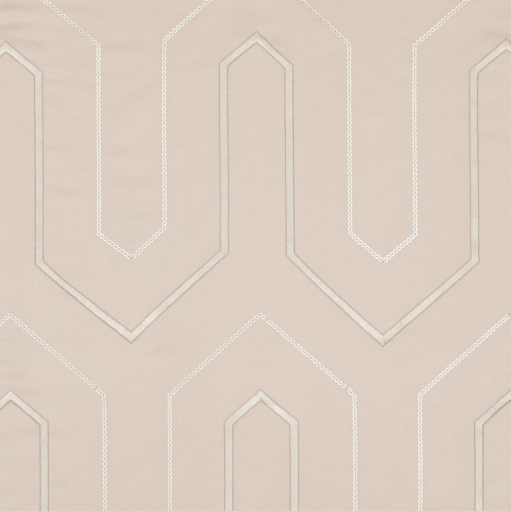 Gatsby Blush by Clarke And Clarke Designer Fabric CLARKE & CLARKE LUSSO POLYESTER - 100% India Horizontal: 6.42 and Vertical: 9.25 54 - Swanky Fabrics -