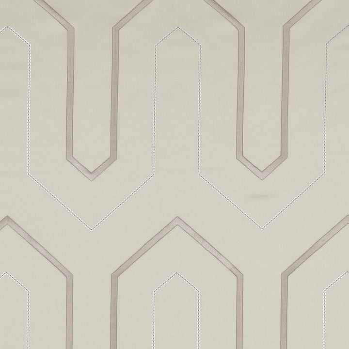 Gatsby Ivory by Clarke And Clarke Designer Fabric CLARKE & CLARKE LUSSO POLYESTER - 100% India Horizontal: 6.42 and Vertical: 9.25 54 - Swanky Fabrics -