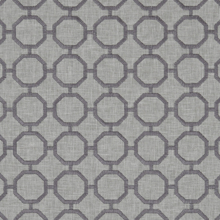 Glamour Charcoal by Clarke And Clarke Designer Fabric CLARKE & CLARKE LUSSO POLYESTER - 52%;COTTON - 48% India Horizontal: 2.56 and Vertical: 2.56 54 - Swanky Fabrics -