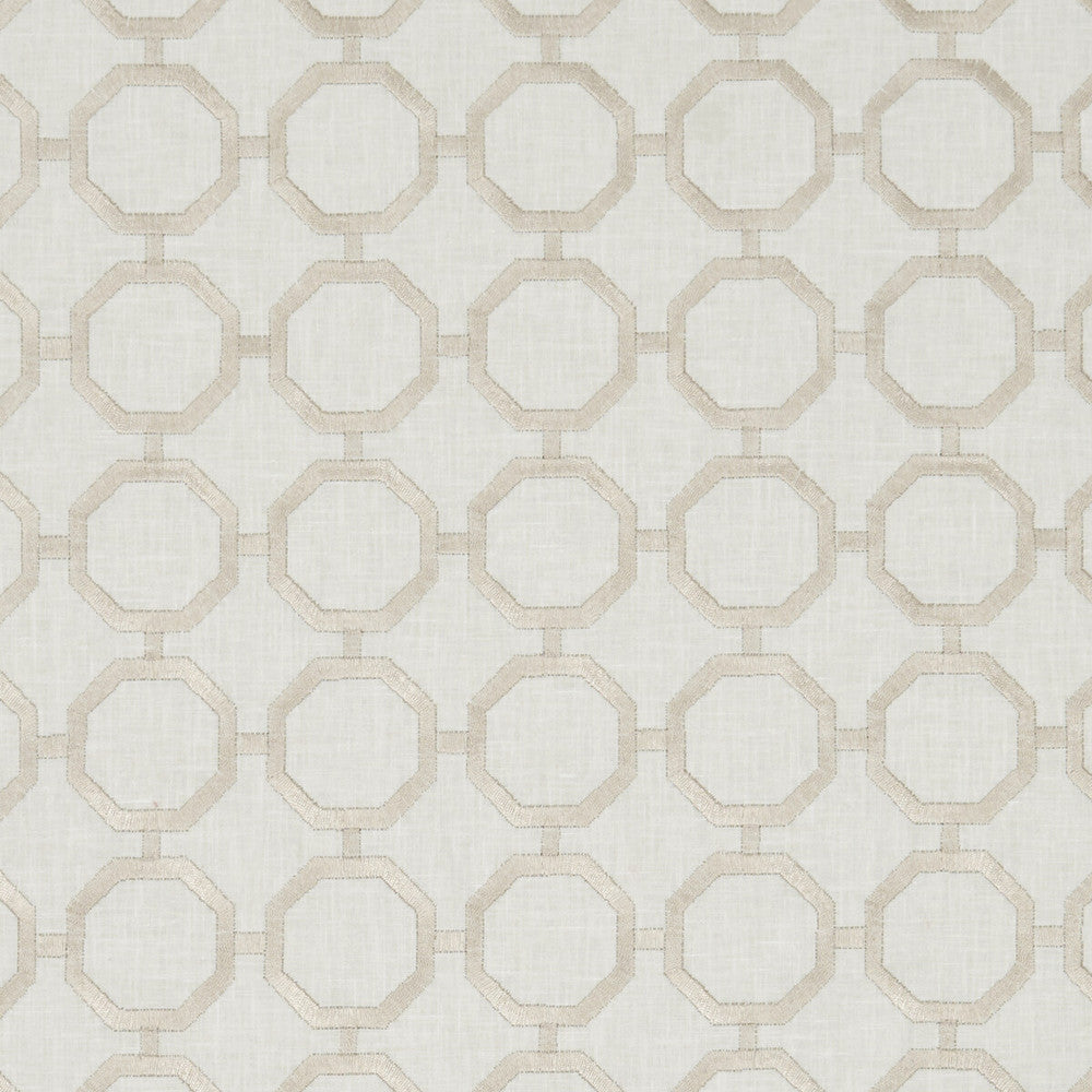 Glamour Linen by Clarke And Clarke Designer Fabric CLARKE & CLARKE LUSSO POLYESTER - 52%;COTTON - 48% India - Horizontal: 2.56 and Vertical: 2.56 54 - Swanky Fabrics -