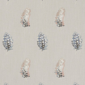Clarke And Clarke Fabric Plumis Blush/Linen