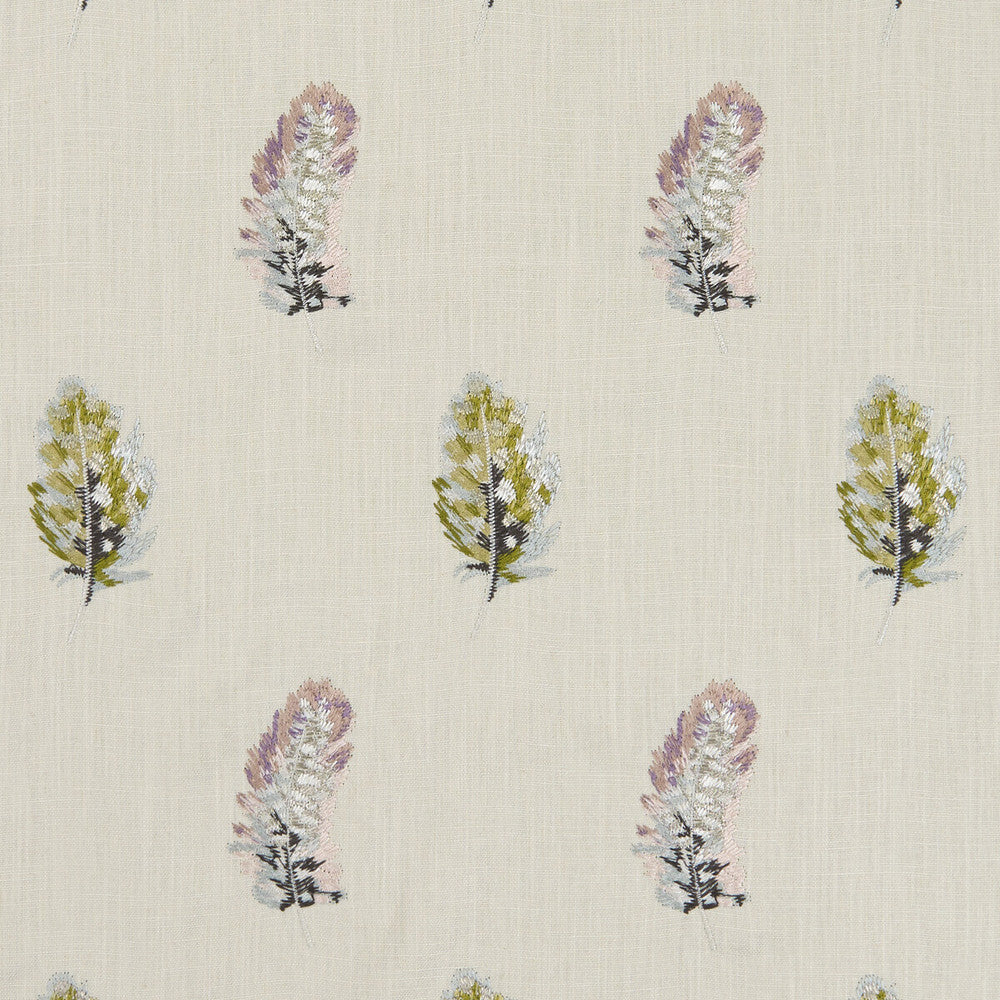 Plumis Multi/Gilver by Clarke And Clarke Fabric Clarke And Clarke Fabric Plumis Multi/GilverFabric CLARKE & CLARKE BOTANICA VISCOSE - 100% India </p><p>Repeat: H: 6.3, V: 9.06 54 - Fabric Carolina -
