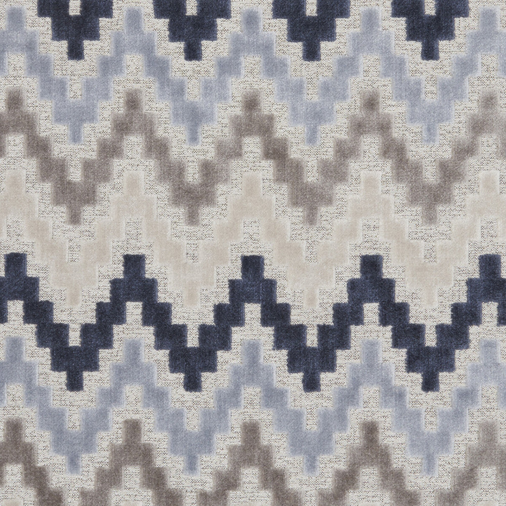 Empire Denim by Clarke And Clarke Designer Fabric CLARKE & CLARKE MANHATTAN VISCOSE - 52%;POLYESTER - 48% India HEAVY Horizontal: 3.35 and Vertical: 9.45 54 - Swanky Fabrics -