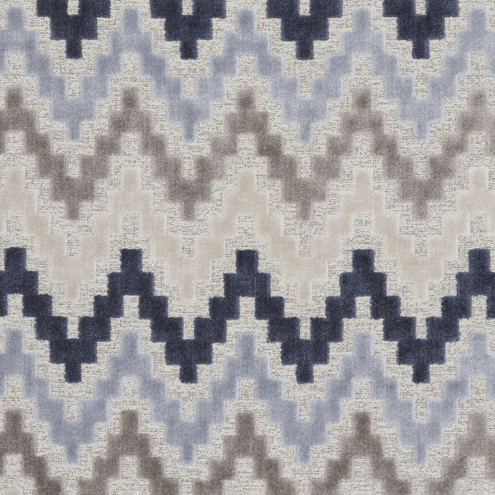 Empire Denim by Clarke And Clarke Designer Fabric CLARKE & CLARKE MANHATTAN VISCOSE - 52%;POLYESTER - 48% India HEAVY Horizontal: 3.35 and Vertical: 9.45 54 - Swanky Fabrics -