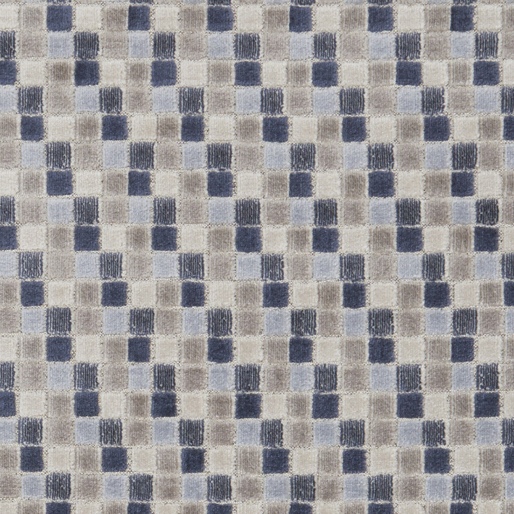 Tribeca Denim by Clarke And Clarke Designer Fabric CLARKE & CLARKE MANHATTAN VISCOSE - 53%;POLYESTER - 47% India HEAVY Horizontal: 1.77 and Vertical: 3.94 54 - Swanky Fabrics -