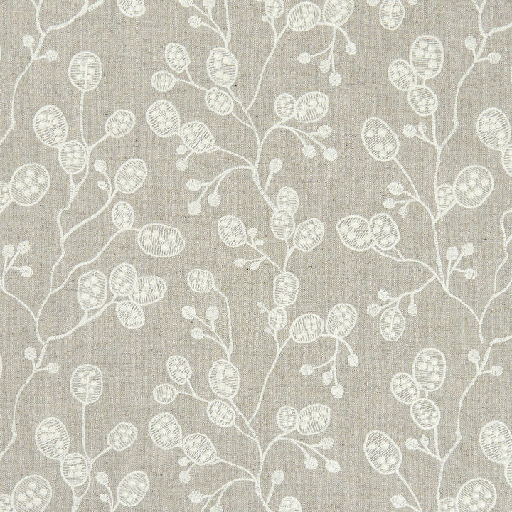 Honesty Linen by Clarke And Clarke Designer Fabric CLARKE & CLARKE BOTANICA VISCOSE - 70%;LINEN - 30% India - Horizontal: 12.99 and Vertical: 9.25 55 - Swanky Fabrics -