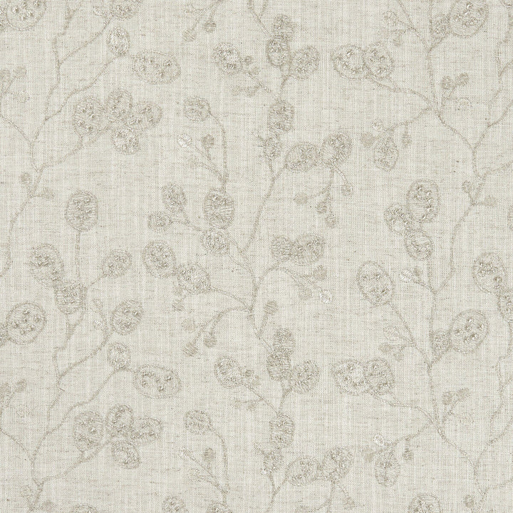 Honesty Natural/Gilver by Clarke And Clarke Fabric Clarke And Clarke Fabric Honesty Natural/GilverFabric CLARKE & CLARKE BOTANICA VISCOSE - 70%;LINEN - 30% India </p><p>Repeat: H: 12.99, V: 9.25 55 - Fabric Carolina -