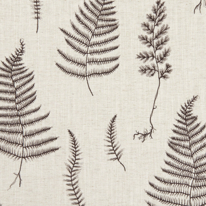 Lorelle Charcoal/Linen by Clarke And Clarke Designer Fabric CLARKE & CLARKE BOTANICA VISCOSE - 70%;LINEN - 30% India Horizontal: 26.38 and Vertical: 18.9 55 - Swanky Fabrics -