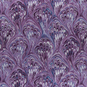 Clarke And Clarke Fabric Pavone Amethyst