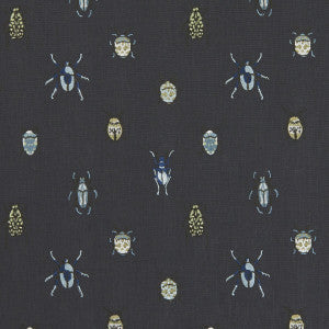 Clarke And Clarke Fabric Beetle Mineral